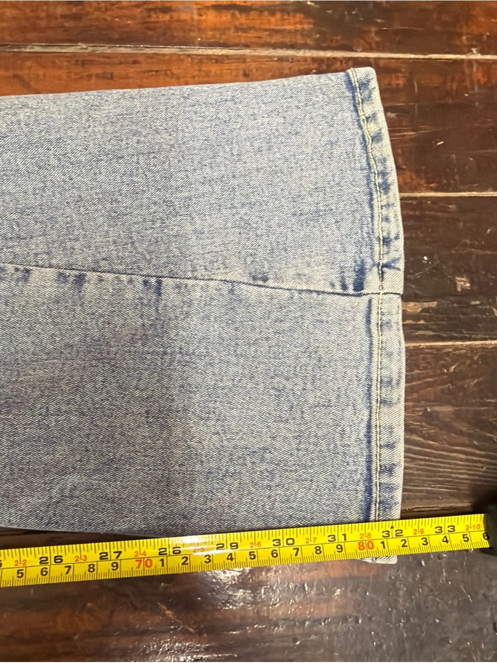 True ReligionY2K style Classic Light Blue Flare Jeans with Signature Back Pocket - Picture 8 of 9